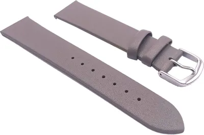 Produktbild von Rece Uhrenarmband New York dunkelgrau 18 mm