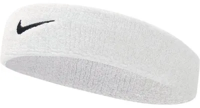 Obrázek produktu pro Nike uni čelenka Swoosh, bílá/černá, univerzální velikost