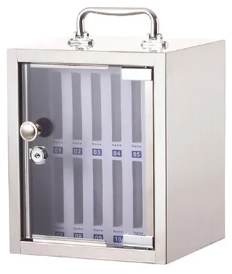 Imagen del producto de Organizador de teléfonos móviles con 12 compartimentos para aulas