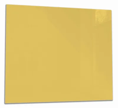 Produktbild von Wallario Herdabdeckplatte aus Glas, Größe 60 x 52 cm 1-teilig, Motiv Pastellgelb
