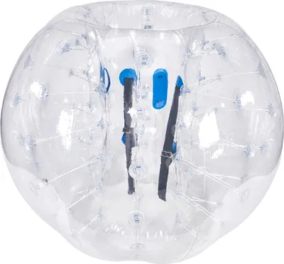 Produktbild von SucceBuy Aufblasbarer Bumper Ball, 1er-Pack, 5 Fuß/1,5 m. 0,8 mm dickes PVC. Sumo-Zorb-Bälle für Teenager und Erwachsene. Ideal für Teamspiele im Freien. Menschliche Hamster-Bubble-Bälle. Lustiges Bumper-Bopper-Spielzeug für Garten, Hof, Park