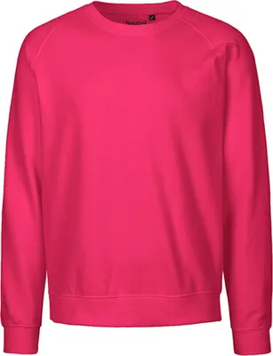 Produktbild von Neutral O63001 | Uni Sweatshirt / 100% Fairtrade-Baumwolle - Farbe: Pink - Größe: XS