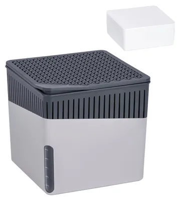 Produktbild von WENKO Raumentfeuchter Mod. Cube 1000 g & Nachfüller, für Räume bis ca. 80 m³