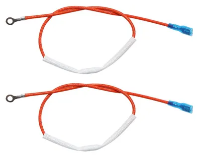 Metall-Temperatursicherung, 2 Stk., 185 °C, 10 A, 250 V, 38 cm