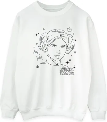 Produktbild von Star Wars - "Episode IV: A New Hope" Sweatshirt für Herren BI46012 (4XL) (Weiß)