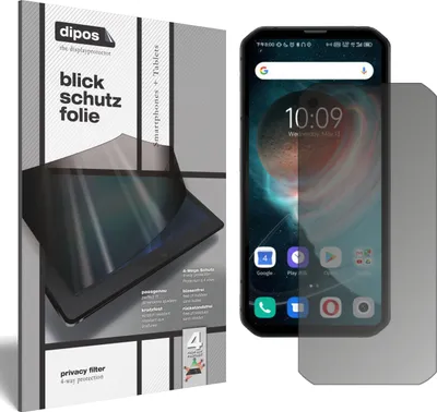 Produktbild von Blickschutzfolie für Blackview BL6000 Pro matt Schutzfolie Folie Display Schutz dipos