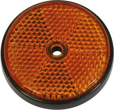Produktbild von Carpoint Reflektor Rund Ø 70mm Orange Unverpackt