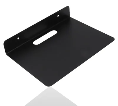 Productafbeelding van WLAN-router wandhouder - Kabelorganisator voor wandmontage - Opbergrek voor TV-accessoires en DVD-speler - Formaat L