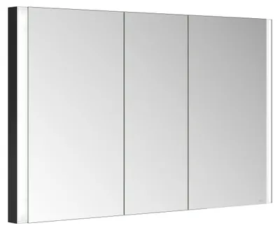 Immagine prodotto di KEUCO SOMARIS Armoire de toilette encastrable 3 portes, avec miroir chauffant, 1200mm, 14514373101, 14514373101