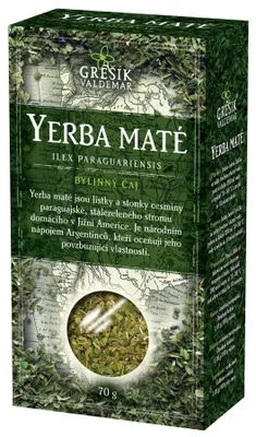 Obrázek produktu pro Yerba maté XXL balení 1 kg GREŠÍK Čaje 4 světadílů