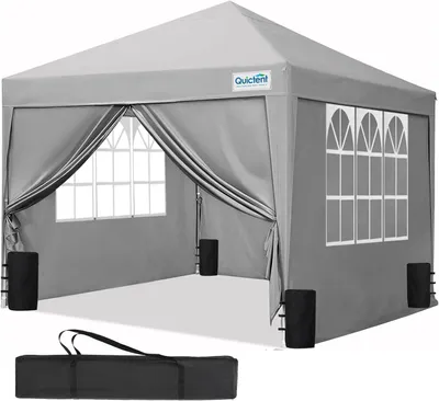 Immagine prodotto di Tenda pieghevole 3x3 metri, impermeabile, con pareti laterali