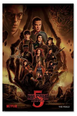 Produktbild von Stranger Things 5 Poster The Finale 61 x 91,5 cm