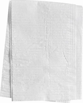 Image de Hygostar 53320 Patientenservietten weiß Papier PE-Beschichtung 45 x 33 cm 2-lagig