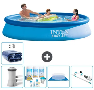 Image de Piscine gonflable Easy Set - 366 x 76 cm - 6 pièces - Modèle S20243