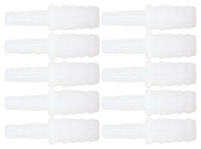 Image de Marhynchus, 10 pièces, adaptateur de tuyau en PE, raccord pour tube, réducteur, connexion directe, kit complet. Pratique pour aquarium et bac à poissons (convertisseur de 6 à 11 mm)