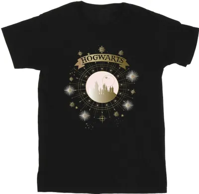 Produktbild von Harry Potter - "Hogwarts" T-Shirt für Herren BI30923 (3XL) (Schwarz)