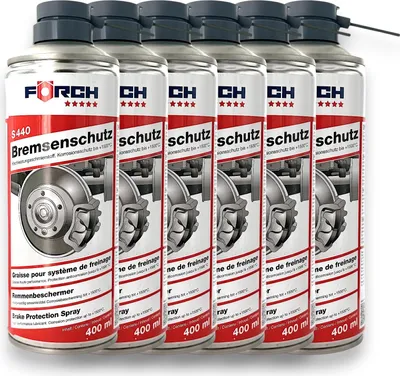 Produktbild von 6x Förch S440 Bremsenschutz Bremsenspray Schmierstoff Schutzspray Bremsen 400ml