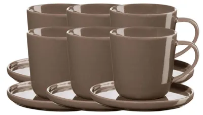 Produktbild von ASA coppa Espressotasse mit Untertasse kaori 0,08l Set6
