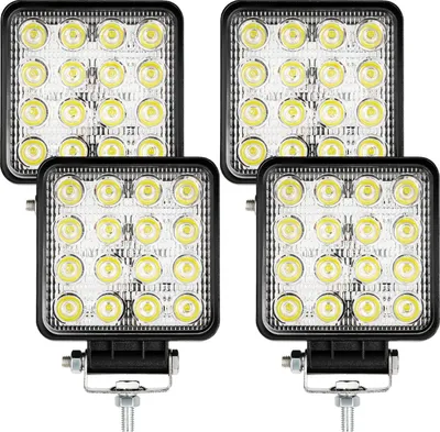 Obrázek produktu pro 4 kusy 48W LED pracovní světlo off-road pracovní světlo 10V-30V couvací světlo pomocný světlomet pro traktor vozidlo bagr
