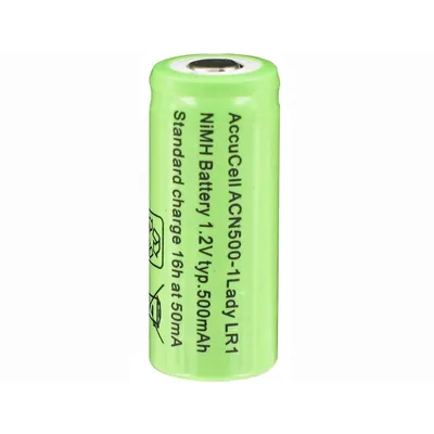 Immagine prodotto di Batteria GP Lady GP 50NH, LR1, batteria NiMH formato N 500mAh con etichetta a saldare a forma di Z