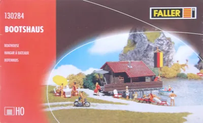Produktbild von Faller 130284 Bootshaus Spur H0 in