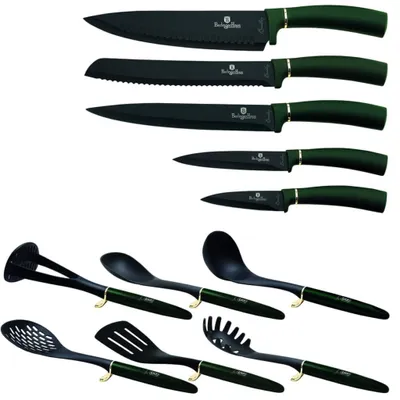 Immagine prodotto di Berlinger Haus set di coltelli e utensili da cucina Emerald BH6250