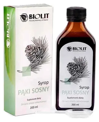 Productafbeelding van Biolite Siroop van dennenknopjes, 200 ml