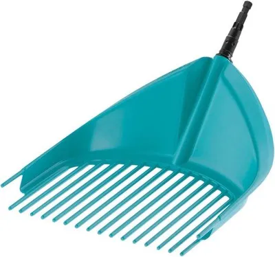 Immagine prodotto di Trinciatrice per foglie per la raccolta di foglie e scarti da giardino con sistema di denti in plastica robusta, larghezza 365 cm, modello 3120-20, sistema combinato.