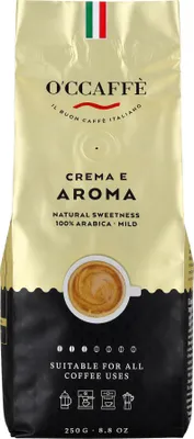 Produktbild von O'CCAFFÈ 100 % Arabica | ganze Bohne | 250g