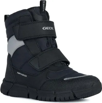 Produktbild von Geox Jungen Stiefeletten J169XC 0FU50 C9999 Farbe: Schwarz Größe: 33