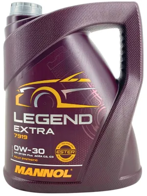 Produktbild von Mannol Pkw-Motoröl 0W30 Legend Extra Ester C2/C3 5 Liter (7919) (Synthetisch)