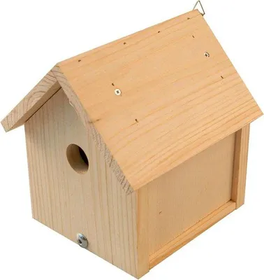 Produktbild von Vogelhaus-Bausatz beige bauen und malen