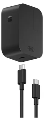 Obrázek produktu pro Microsoft Surface 45W USB-C, Vnitřní, AC, 20 V, 1,75 m, Černá