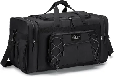 Zdjęcie produktu dla Torba sportowa 70 l, czarna, do podróży, torba podróżna, torba na ramię