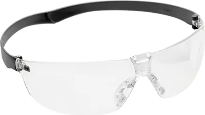 Produktbild von Högert Technik - AUGAM Brille farblos uni | Schutzbrille | Schutzfilter: UV 380 | Stoßfestigkeit | EN 166:2001/EN 170:2002