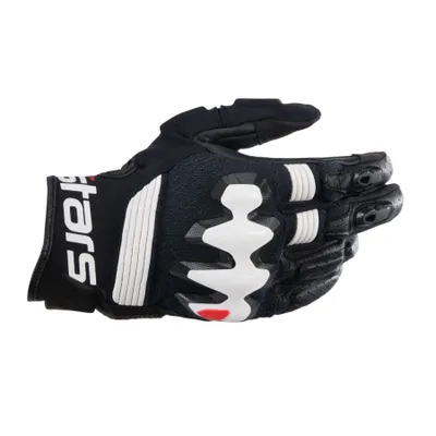 Produktbild von Alpinestars Harok Motorrad Handschuhe, schwarz/weiß, XL
