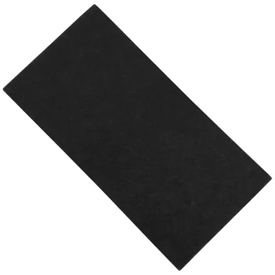 Zdjęcie produktu dla Adsamm® | ślizgacze filcowe / 100x200 mm / czarne / prostokątne / 1,5 mm cienkie samoprzylepne filcowe ślizgacze meblowe
