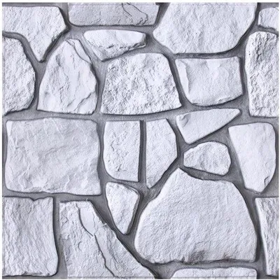Obrázok produktu pre Sivý PVC obkladový panel, 10 ks, 30 x 30 cm, samolepiaci, kvalitná dekorácia vnútorných stien, vodovzdorný