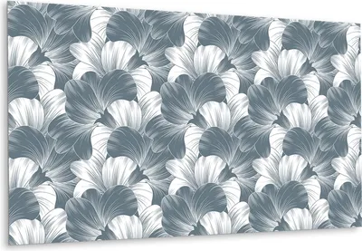 Produktbild von Vinyl-Fliesen – Aufkleber Sticker für Küche und Bad PVC Fliesen, Blumen - 100 cm x 50 cm
