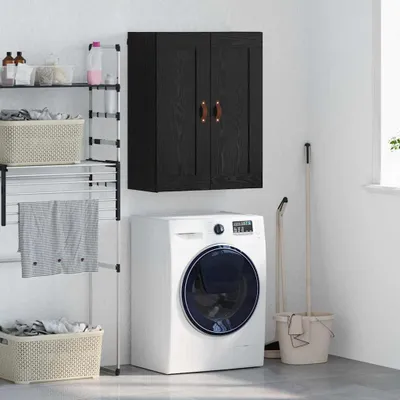 Zdjęcie produktu dla vidaXL Szafka ścienna o wyglądzie czarnego dębu 69,5 x 34 x 90 cm