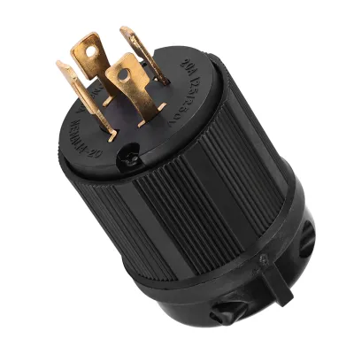 Obrázok produktu pre 125 V/250 V 20 A americká sieťová zástrčka so 4 kolíkmi Twist Lock L14-20P