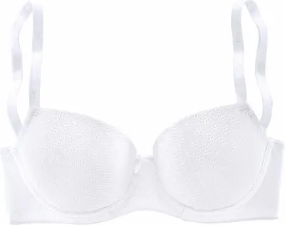 Produktbild von LASCANA Schalen-BH , Bügel-BH, Dirndl-BH weiß Größe 95 Cup E
