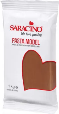 Produktbild von Modelliermasse Braun 1 kg SARACINO