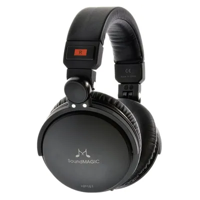 Zdjęcie produktu dla Słuchawki nauszne, zamknięte SoundMagic HP151 Czarny 10 ~ 30000 Hz 32 Ohm 32 Om Przewodowe