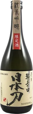 Produktbild von [ 720ml ] HANANOMAI Katana Junmai Ginjo Extra Dry Sake / Japanischer Reiswein alc. 15,5% vol.