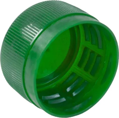 Image de 100x couvercles pour PETlinge différentes couleurs couvercle à visser PETling plastique, couleur:vert
