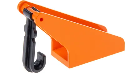 Produktbild von 1x Lego Fabuland Kran Arm 2x4x3 orange Haken schwarz Abschleppwagen 3997 fabhook