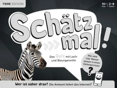 Produktbild von Schätz mal! Tiere Edition