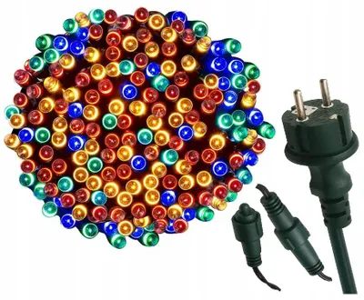 Immagine prodotto di Ekspand | Luci natalizie - 200 LED - 14,5 m - Multicolore - Luci da esterno - Lampeggiante