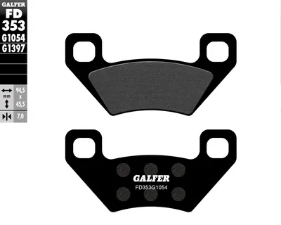 Produktbild von Galfer Bremsbeläge - Sintermetall
